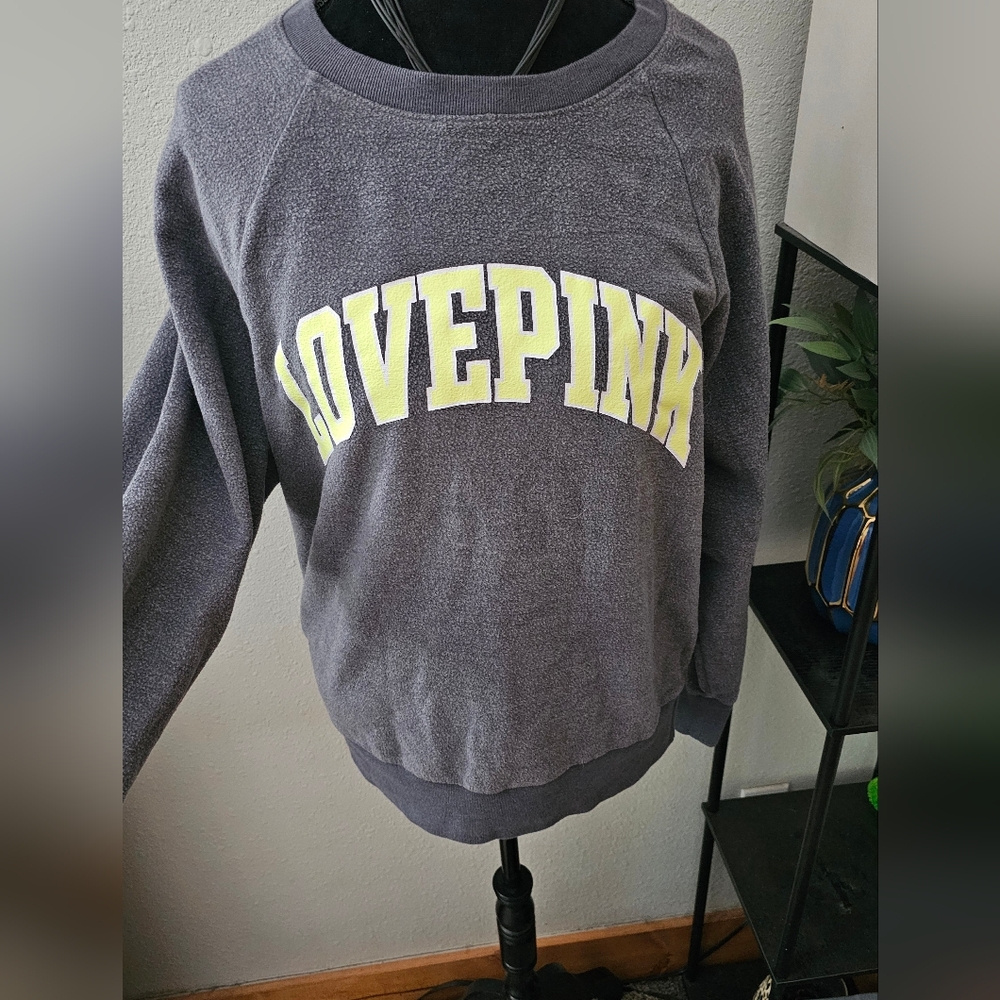 Love PINK - Grey Victorias Secret Sweatshirt